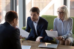 trust litigation meeting with lawyer